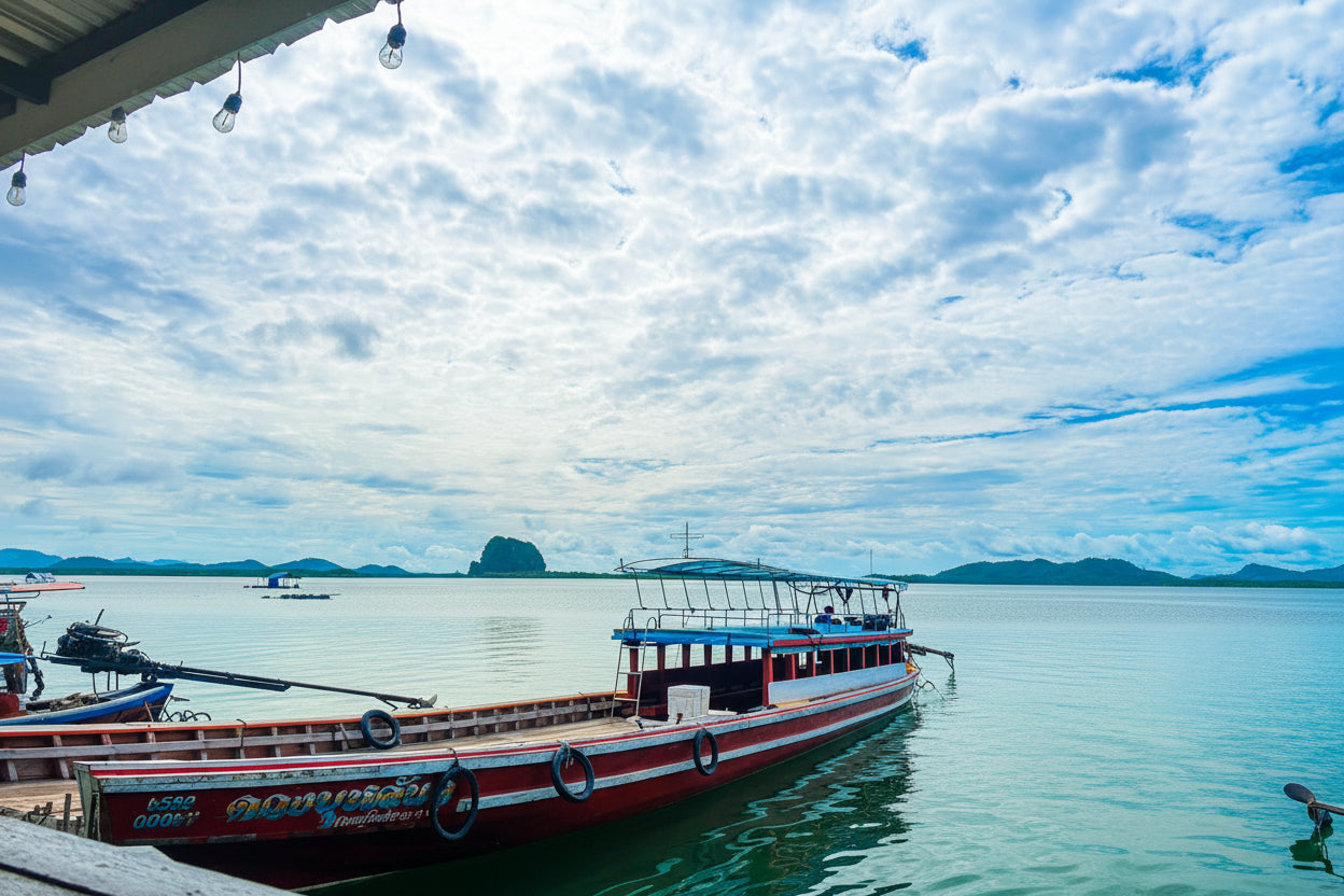 Longtail Boat Laem Kruat Pier, Krabi <> Mutu Pier, Koh Jum